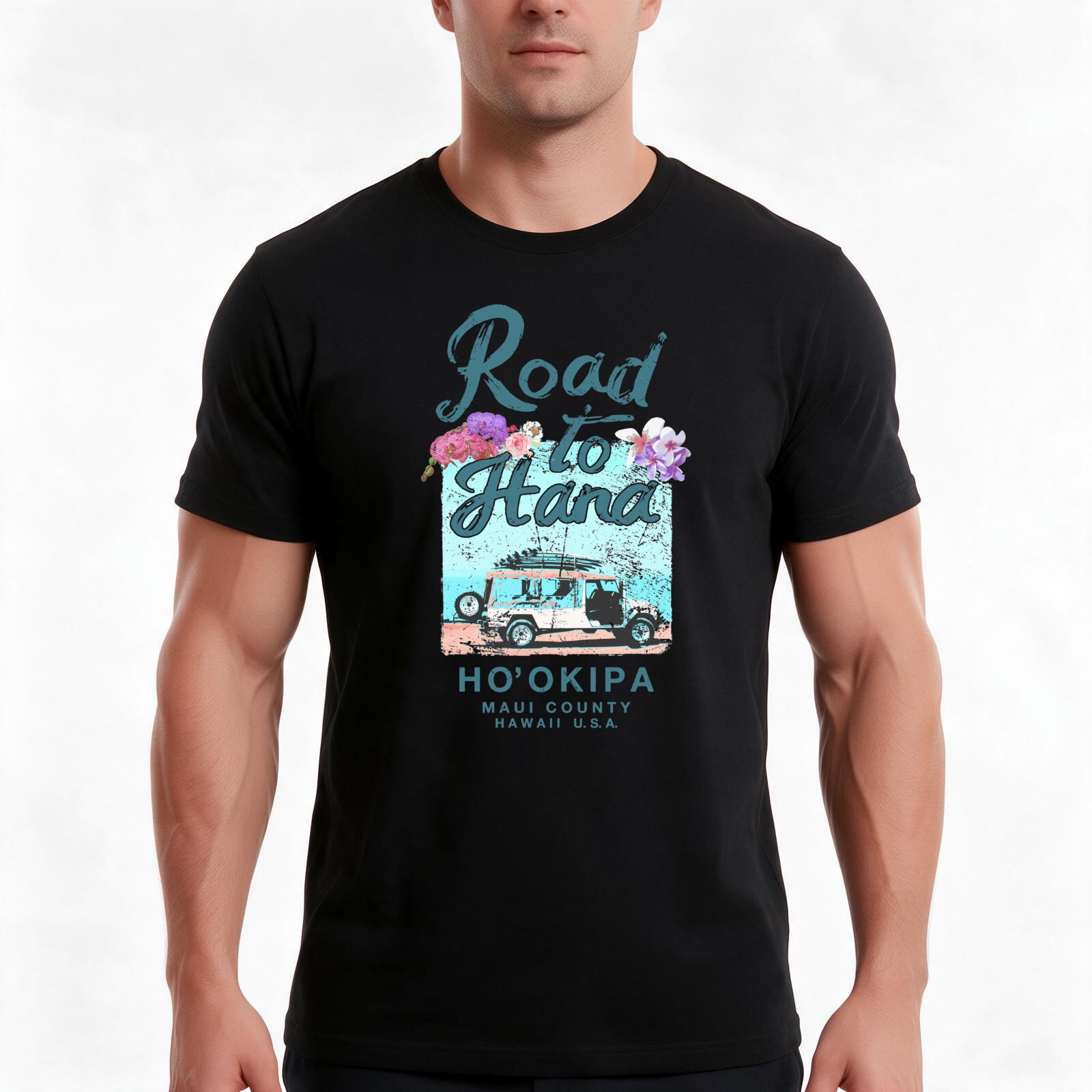 Road to Hana Maui Hawaii Vinta - Vintage Hawaiian Floral Shirt review and price