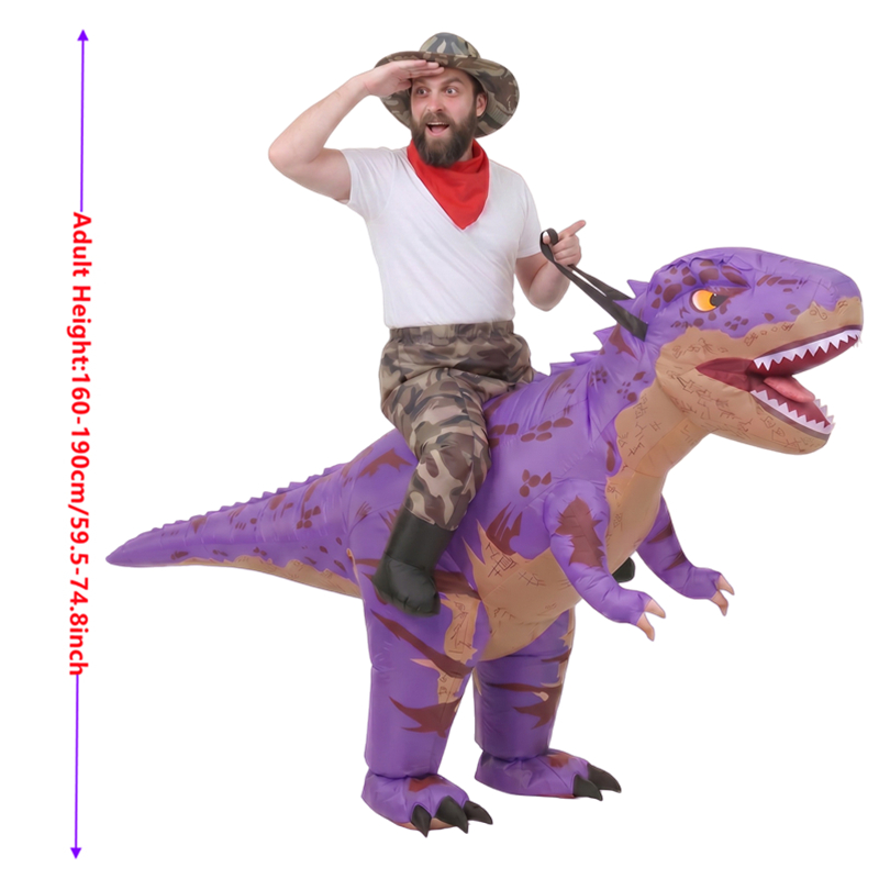 Funny Camo purple T-Rex Inflat - Suits review and price