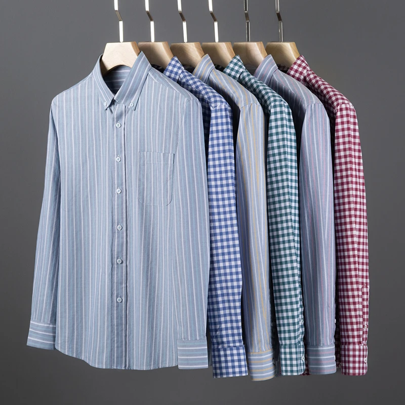 2026 Spring and Autumn 100% Co - Oxford Cotton Casual Shirt Business review and price