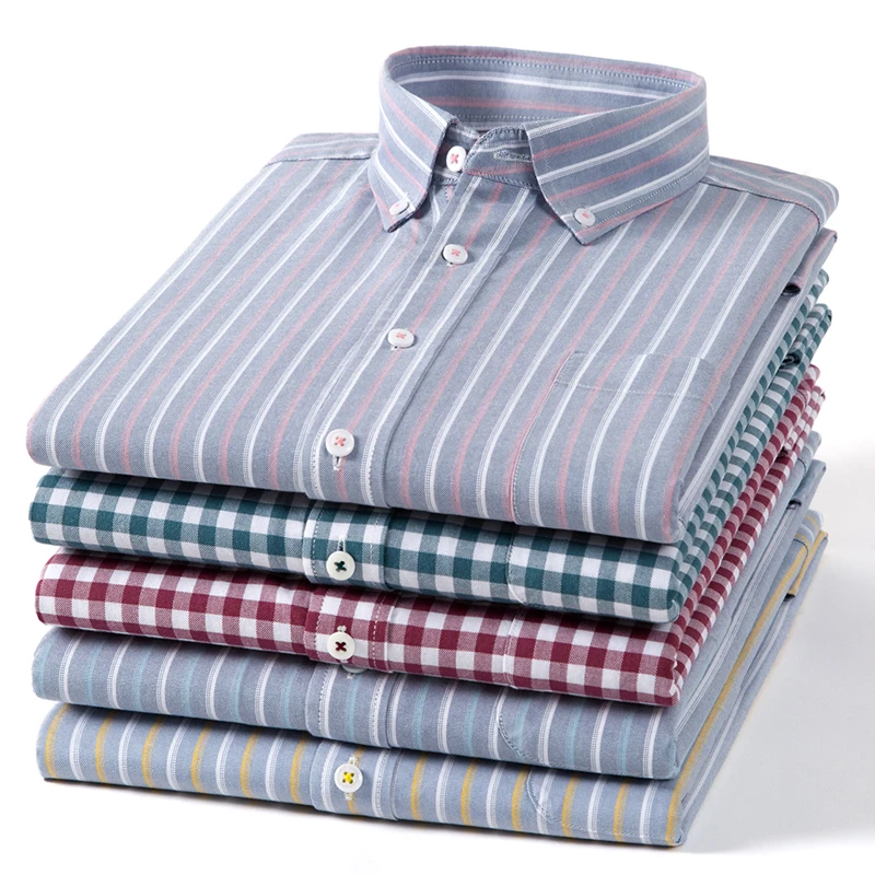 2026 Spring and Autumn 100% Co - Oxford Cotton Casual Shirt Business review and price
