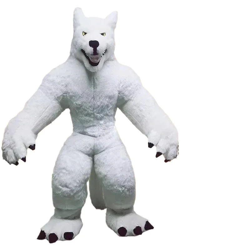 Giant Inflatable Grey Wolf Mas - Suits review and price