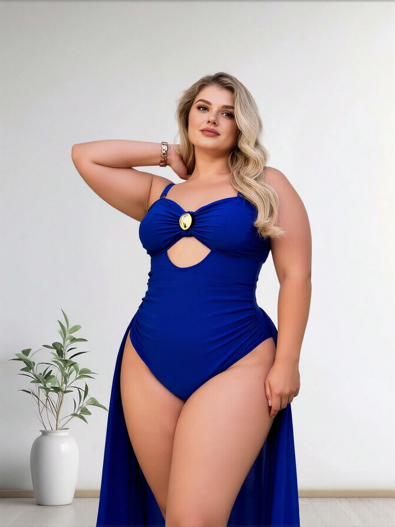 2026 New Plus Size Royal Blue  - Suits review and price